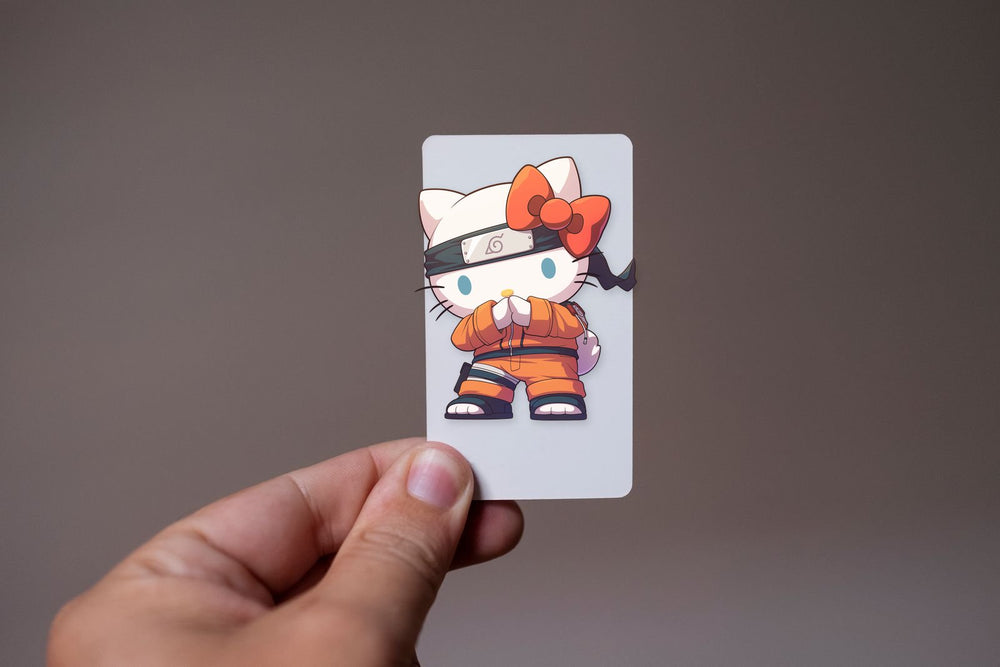 Hello Kitty Naruto Headband Ninja Sticker
