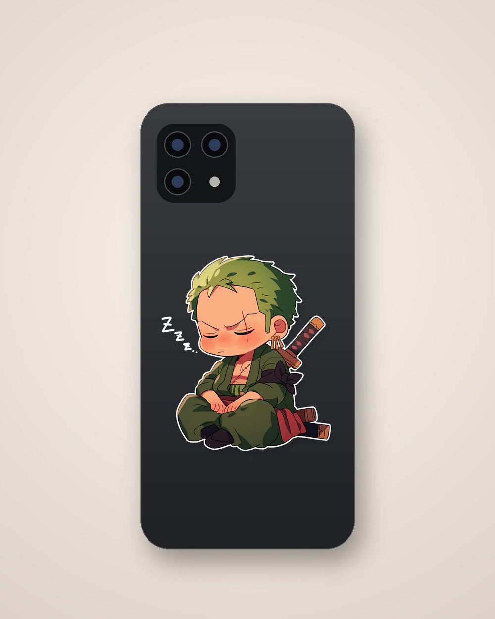 Zoro Sleeping Chibi One Piece Sticker