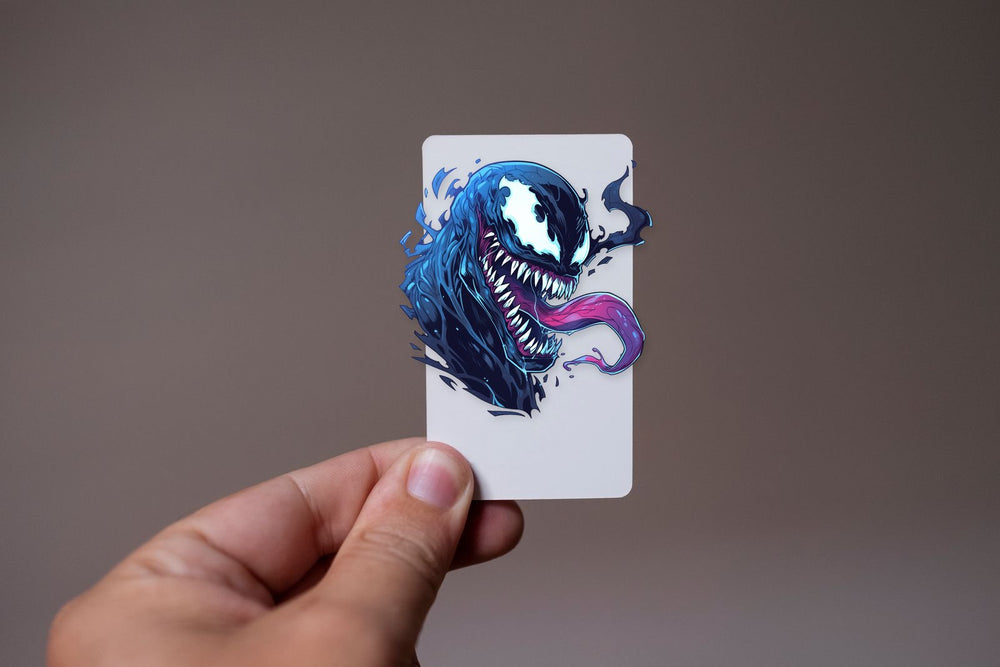 Marvel Venom with Protruding Tongue Sticker