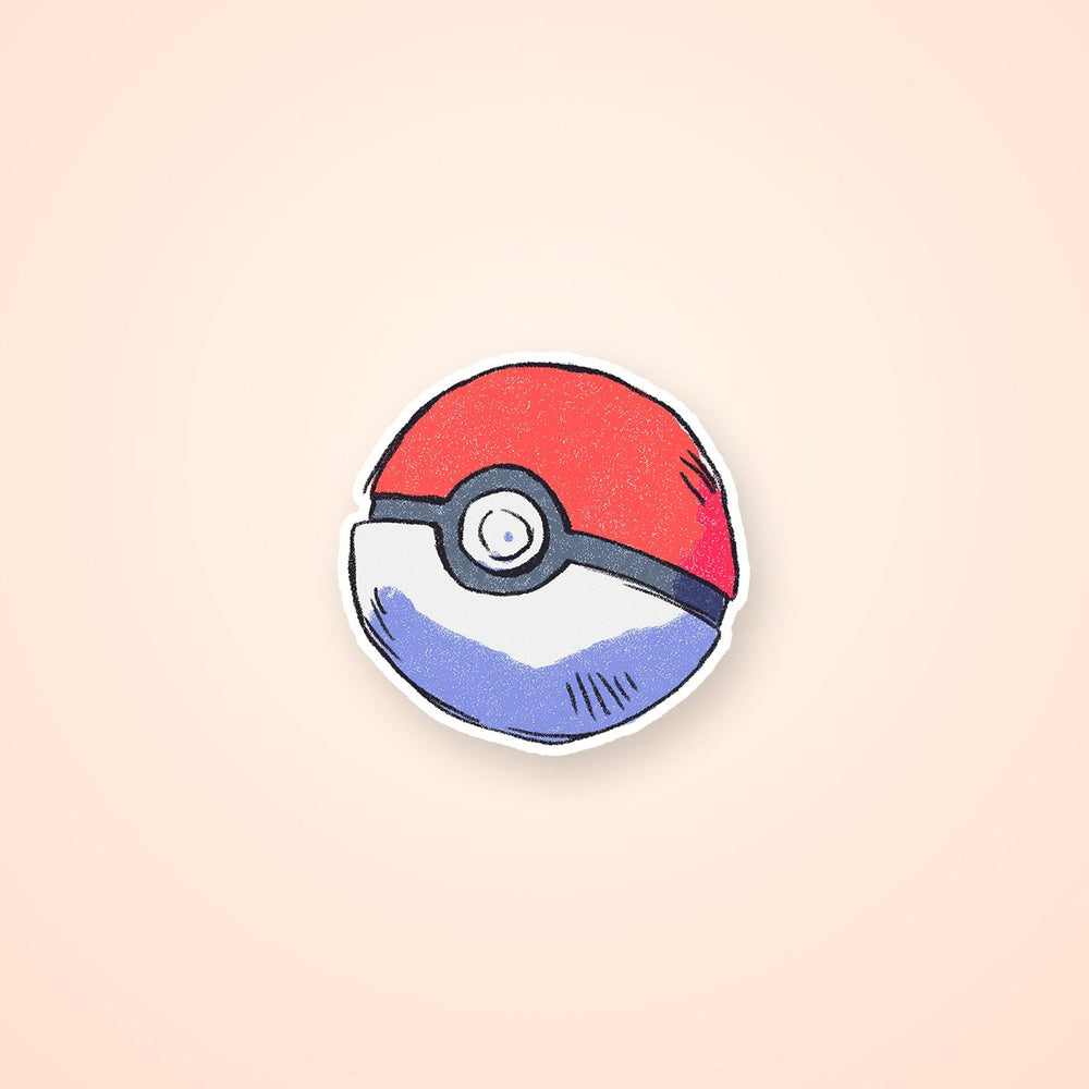 Pokeball Pokemon Sticker