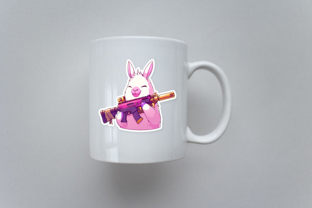 Fortnite Llama Gaming Rifle Sticker