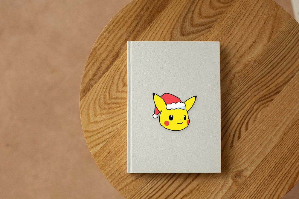 Pikachu Santa Hat Sticker