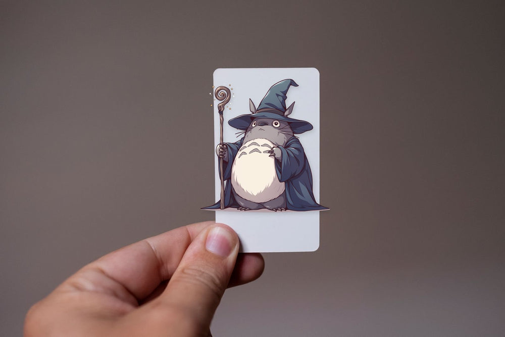 Totoro Gandalf Wizard Sticker