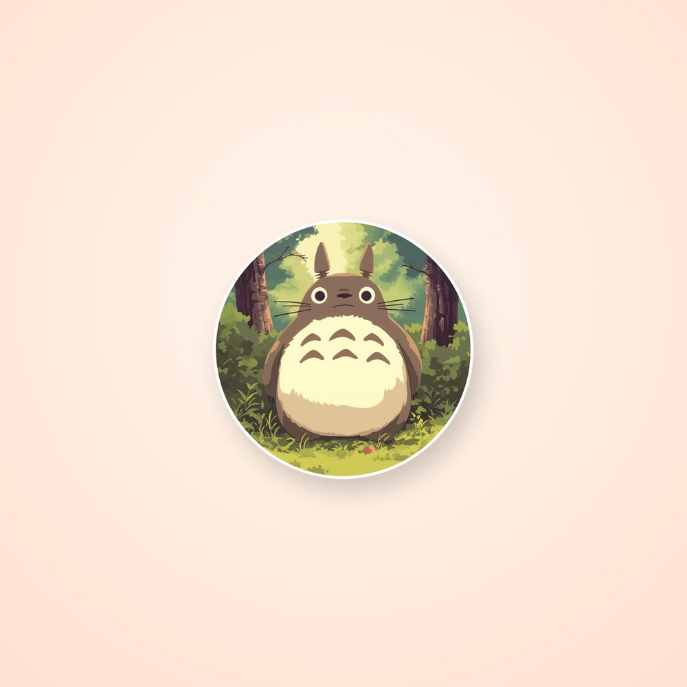 Totoro in the Forest Sticker