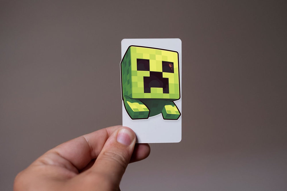 Minecraft Cute Creeper Sticker