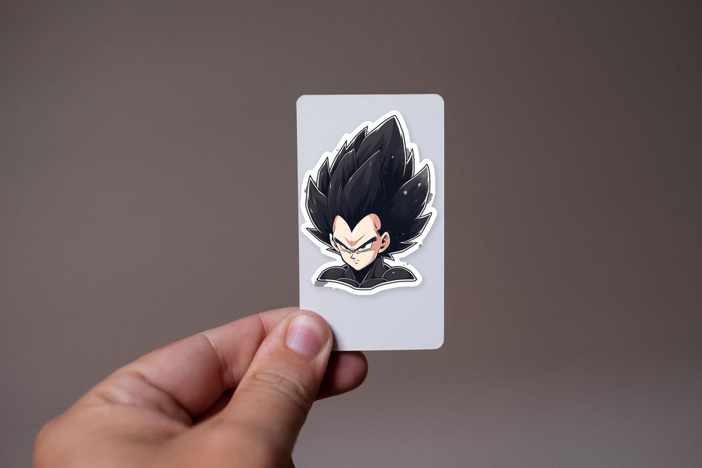 Dragon Ball Angry Vegeta Anime Sticker