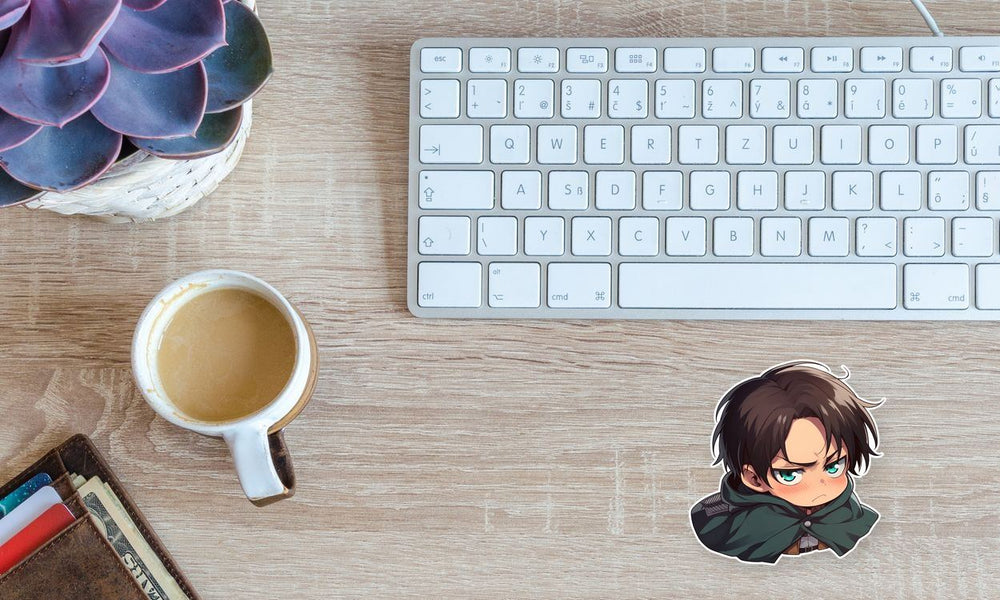 Attack on Titan Sad Eren Cute Sticker