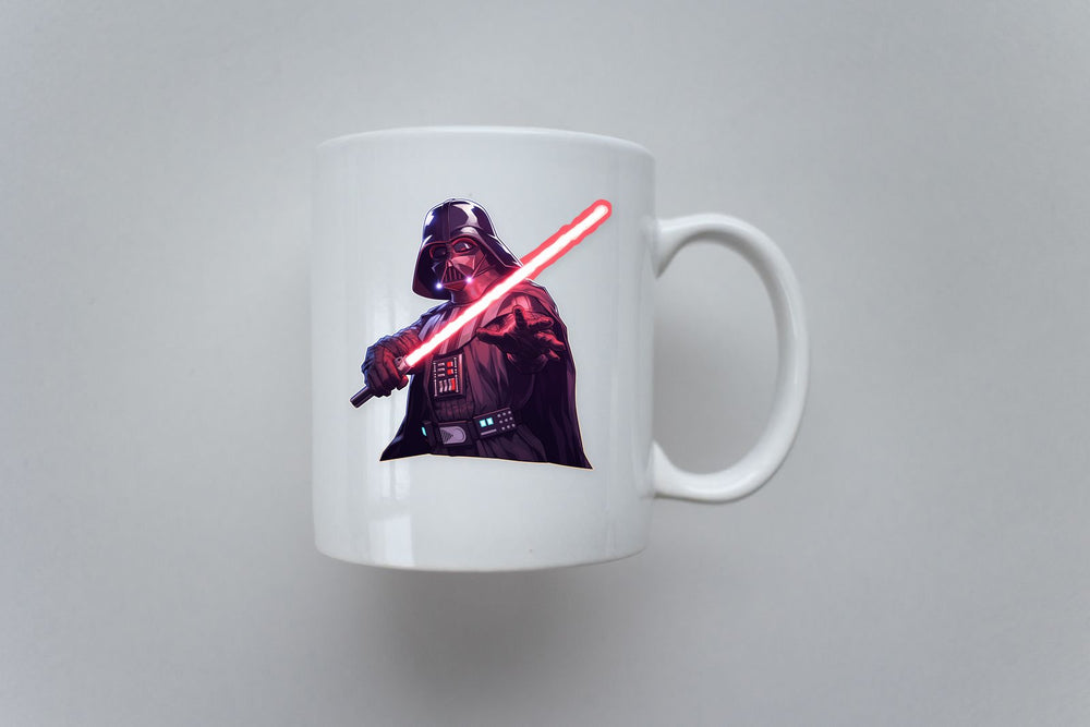 Darth Vader Lightsaber Pose Sticker