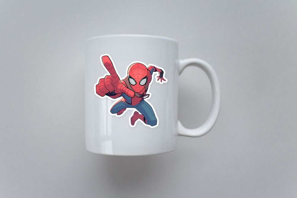 Spider-Man Action Swing Comic Sticker