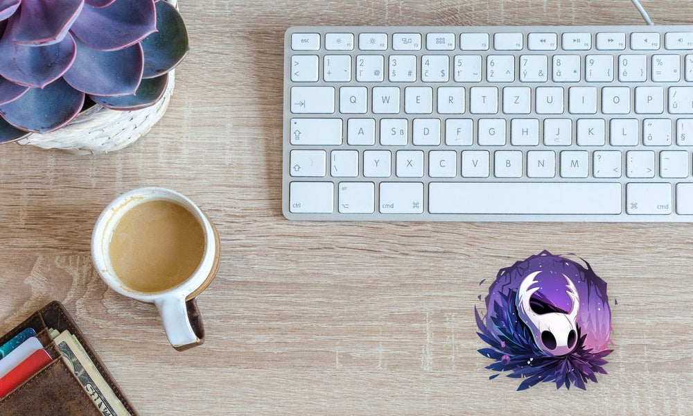 Cute Hollow Knight Face Sticker