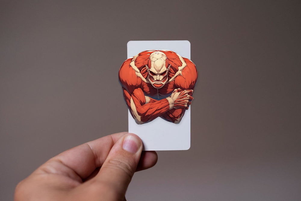 Titan with Exposed Muscle Sticker