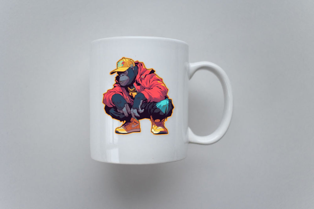 Hypebeast Gorilla Street Style Sticker