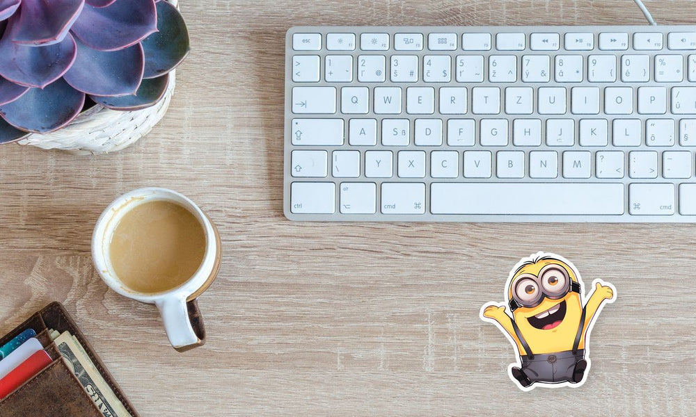 Happy Minion Sticker