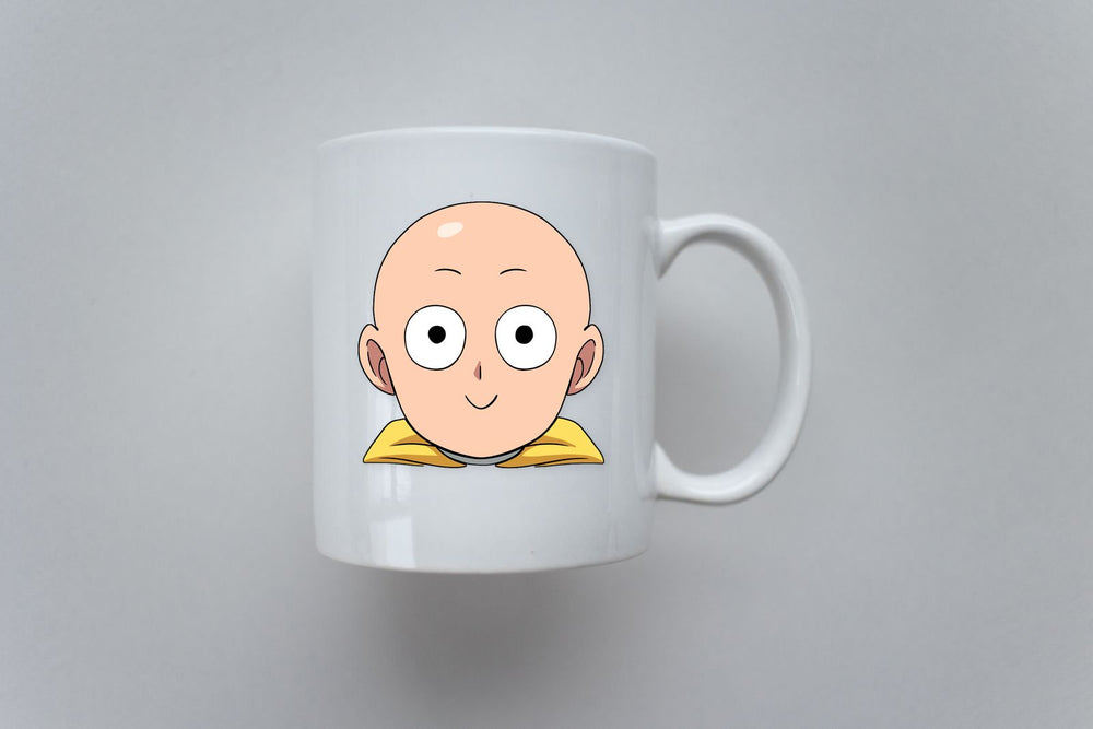 One Punch Man Saitama Smiling Sticker