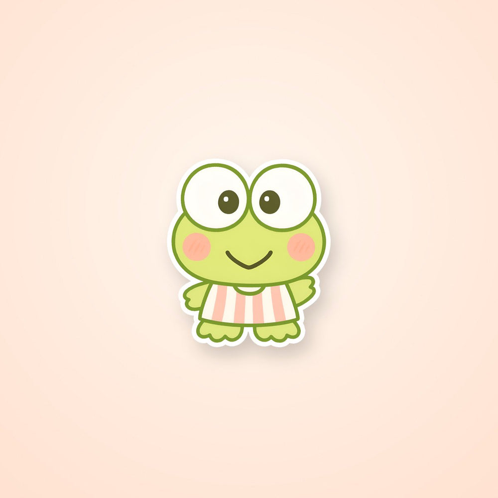 Cute Keroppi Sanrio Frog Sticker