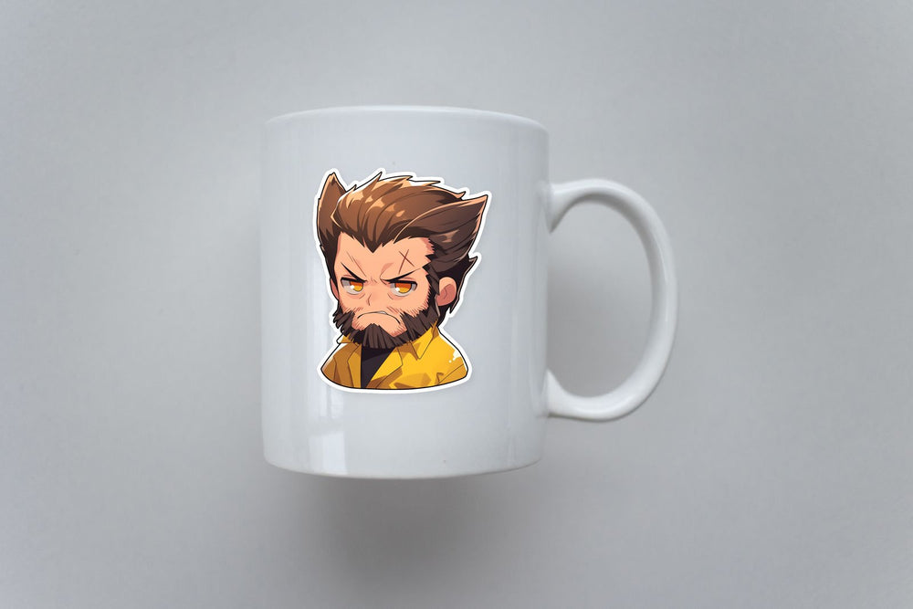 X-Men Chibi Wolverine Sticker