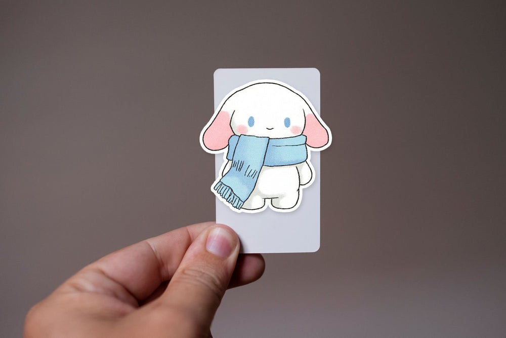 Cinnamoroll Blue Scarf Sticker