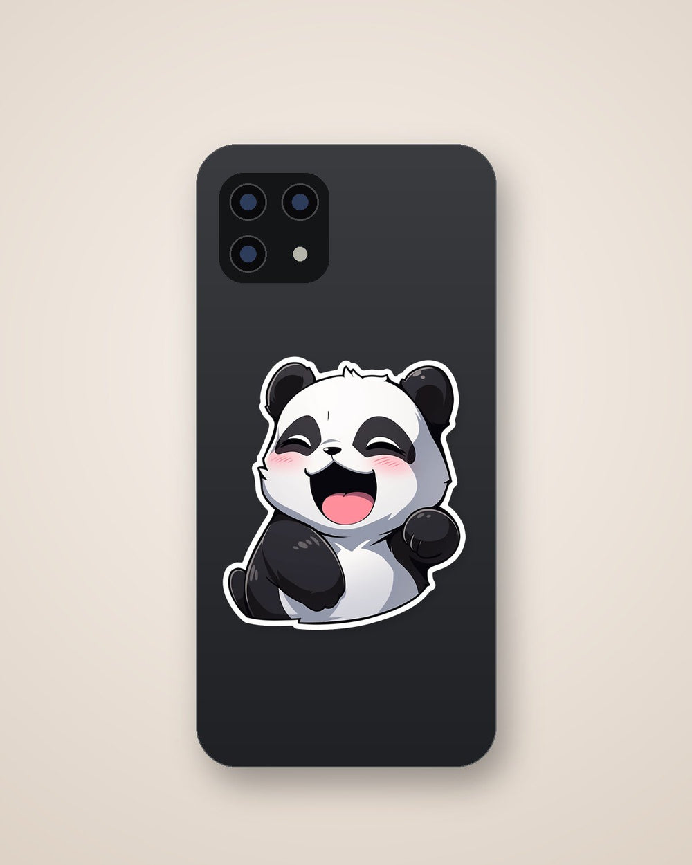 Funny Baby Panda Animal Sticker