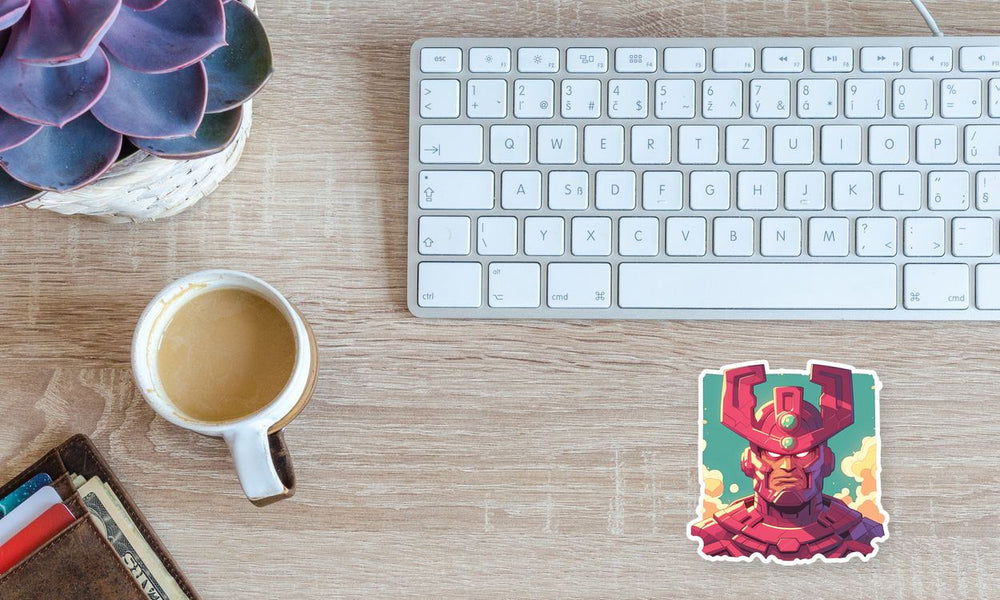 Galactus Comic Villain Sticker