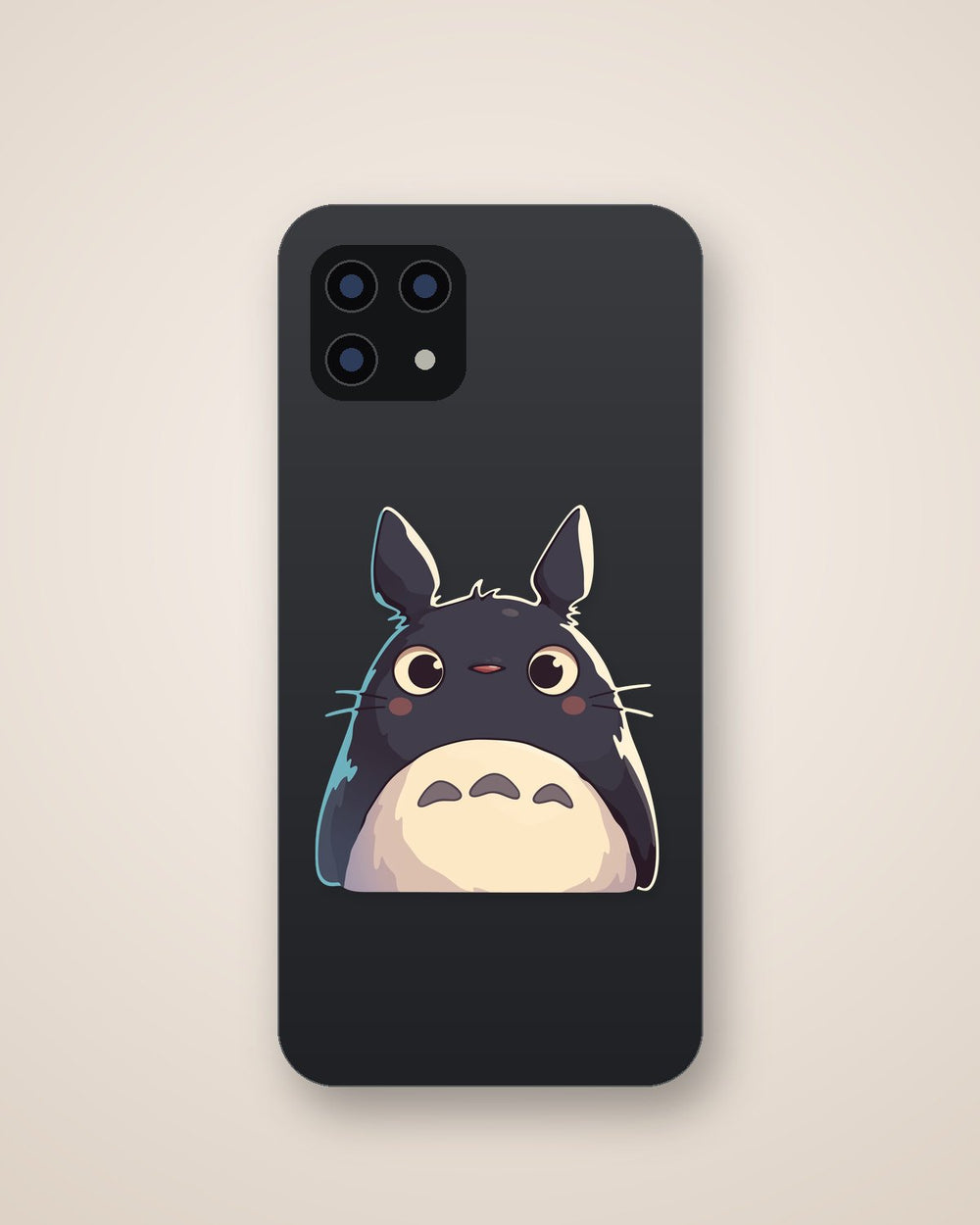 Totoro Cute Anime Face Sticker
