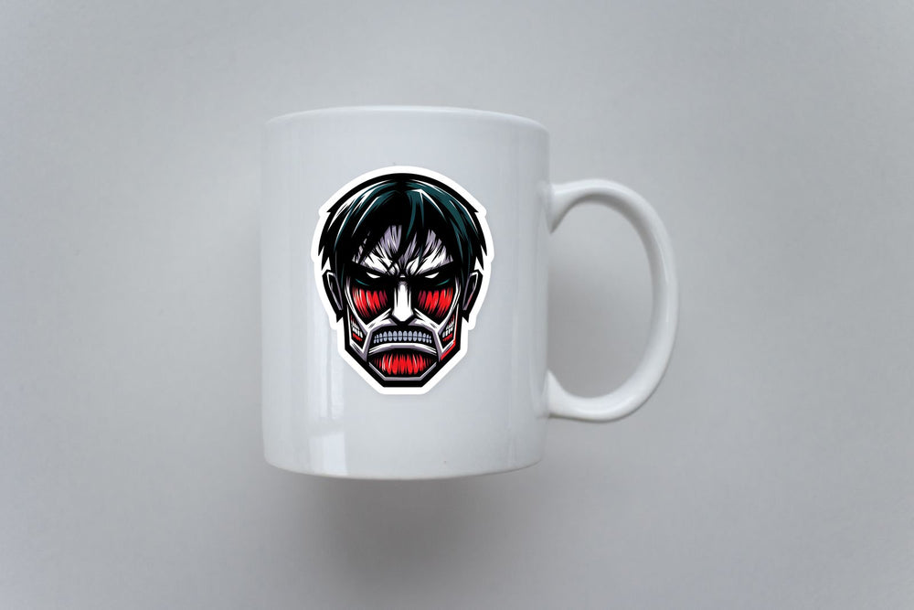 Titan Face Aot Sticker