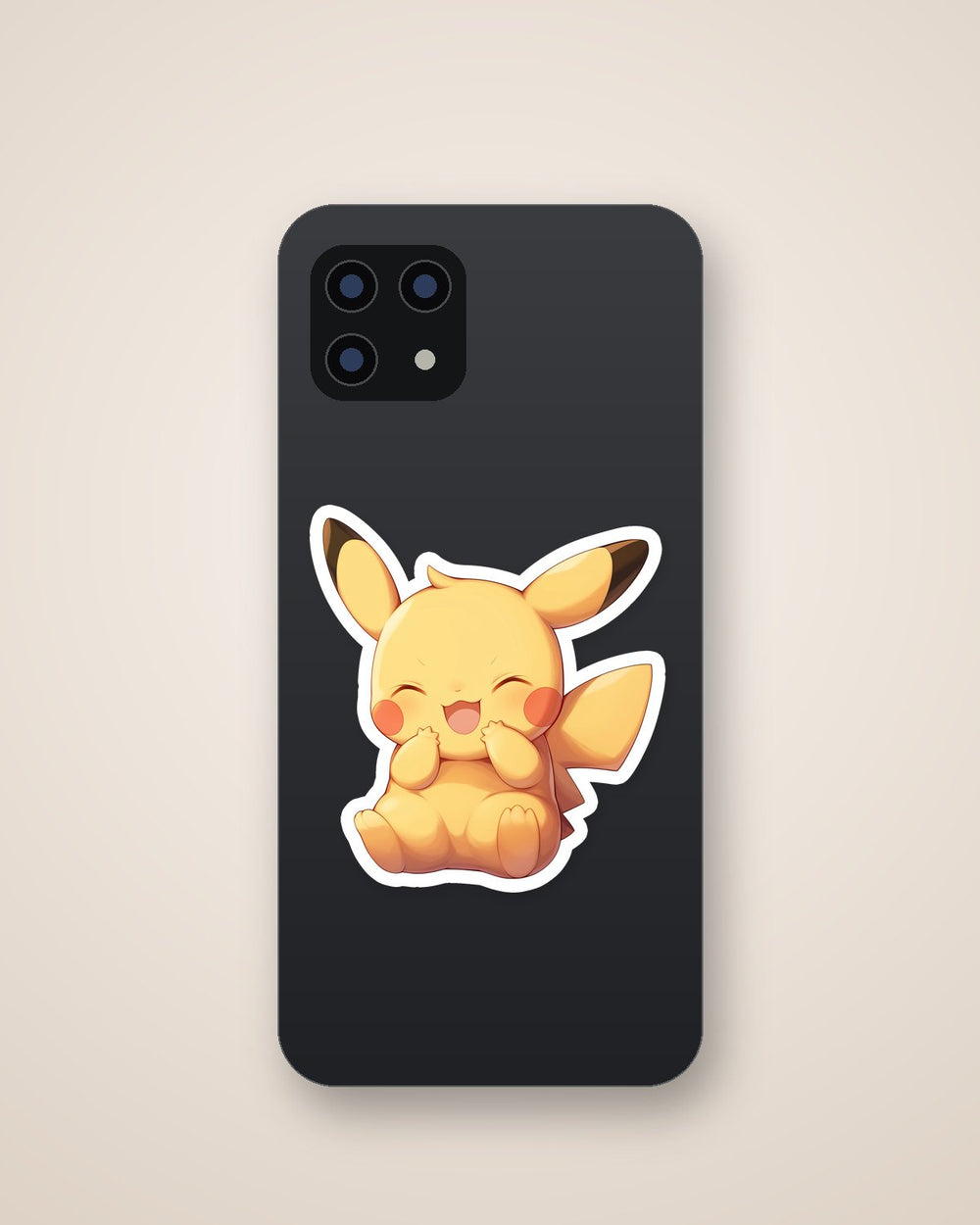 Pikachu Happy Cute Sticker