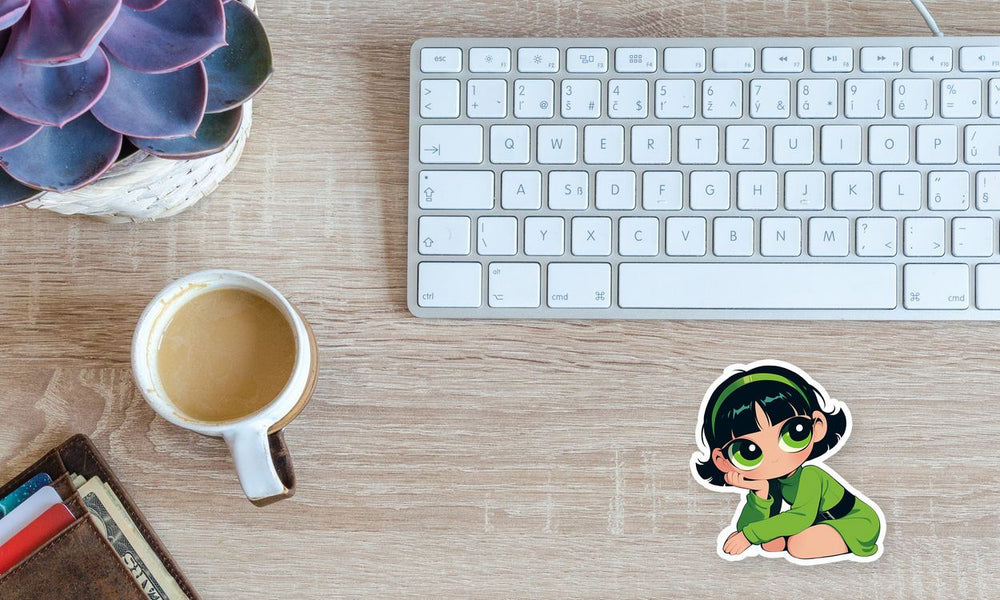 Buttercup Powerpuff Girls Beautiful Sticker