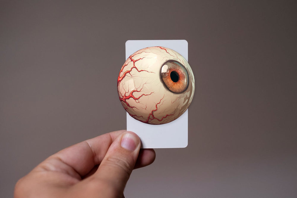 Creepy Bloody Eyeball Sticker