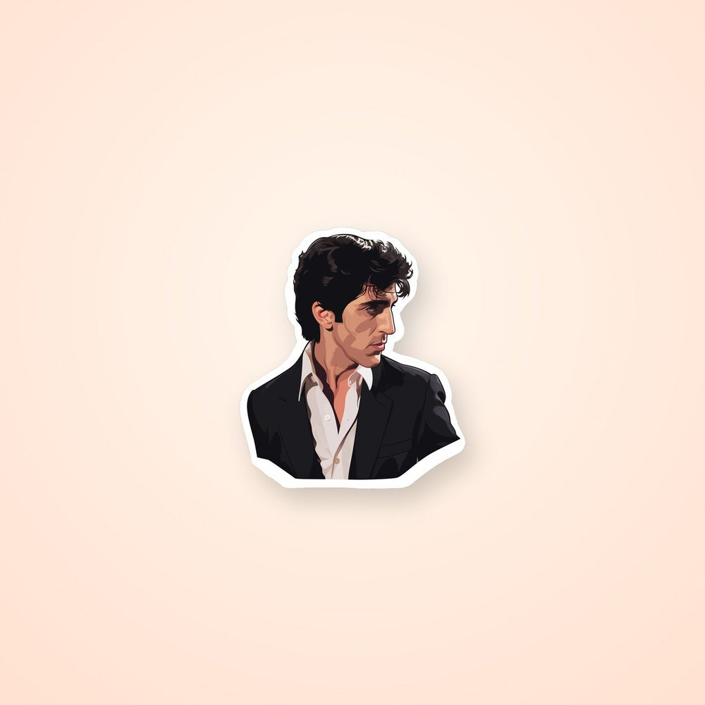 Aesthetic Tony Montana Sticker