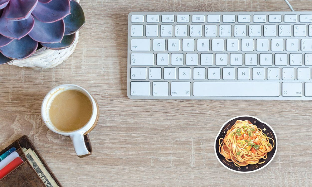 Delicious Pasta Round Sticker