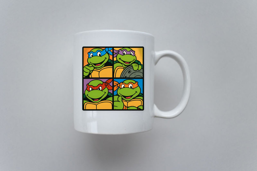 Tmnt Ninja Turtles Faces Sticker