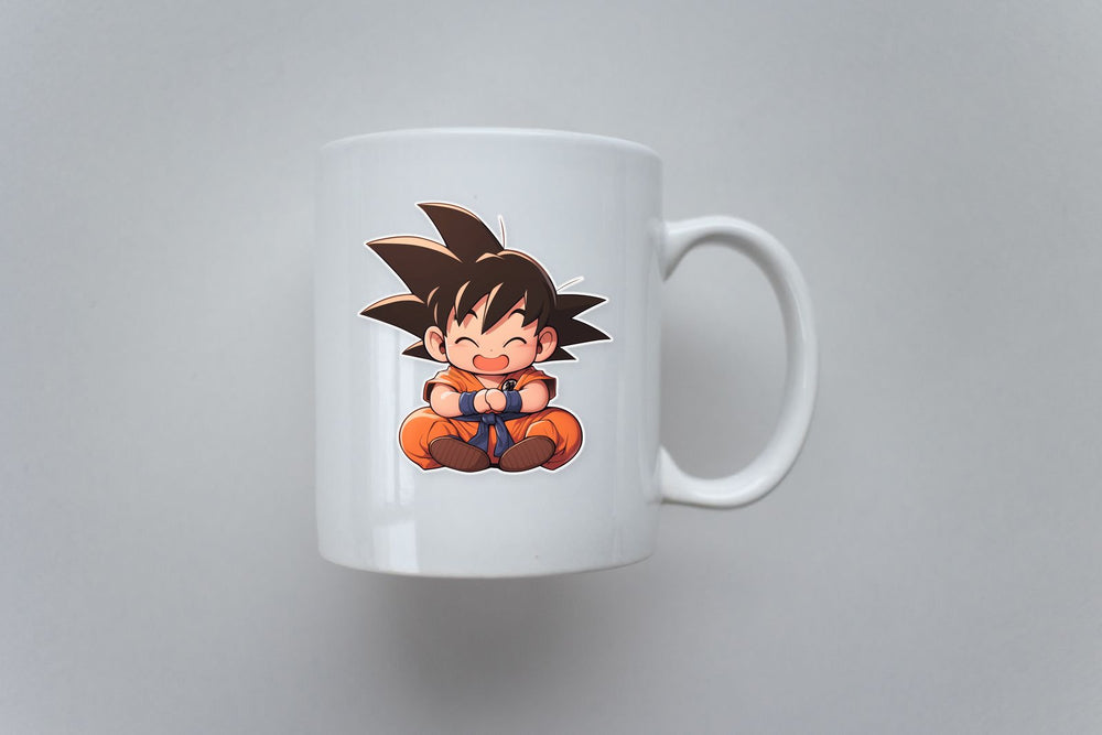 Chibi Goku Smile Sticker