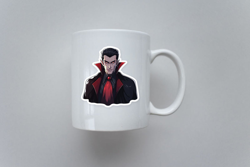 Aesthetic Dracula Halloween Sticker