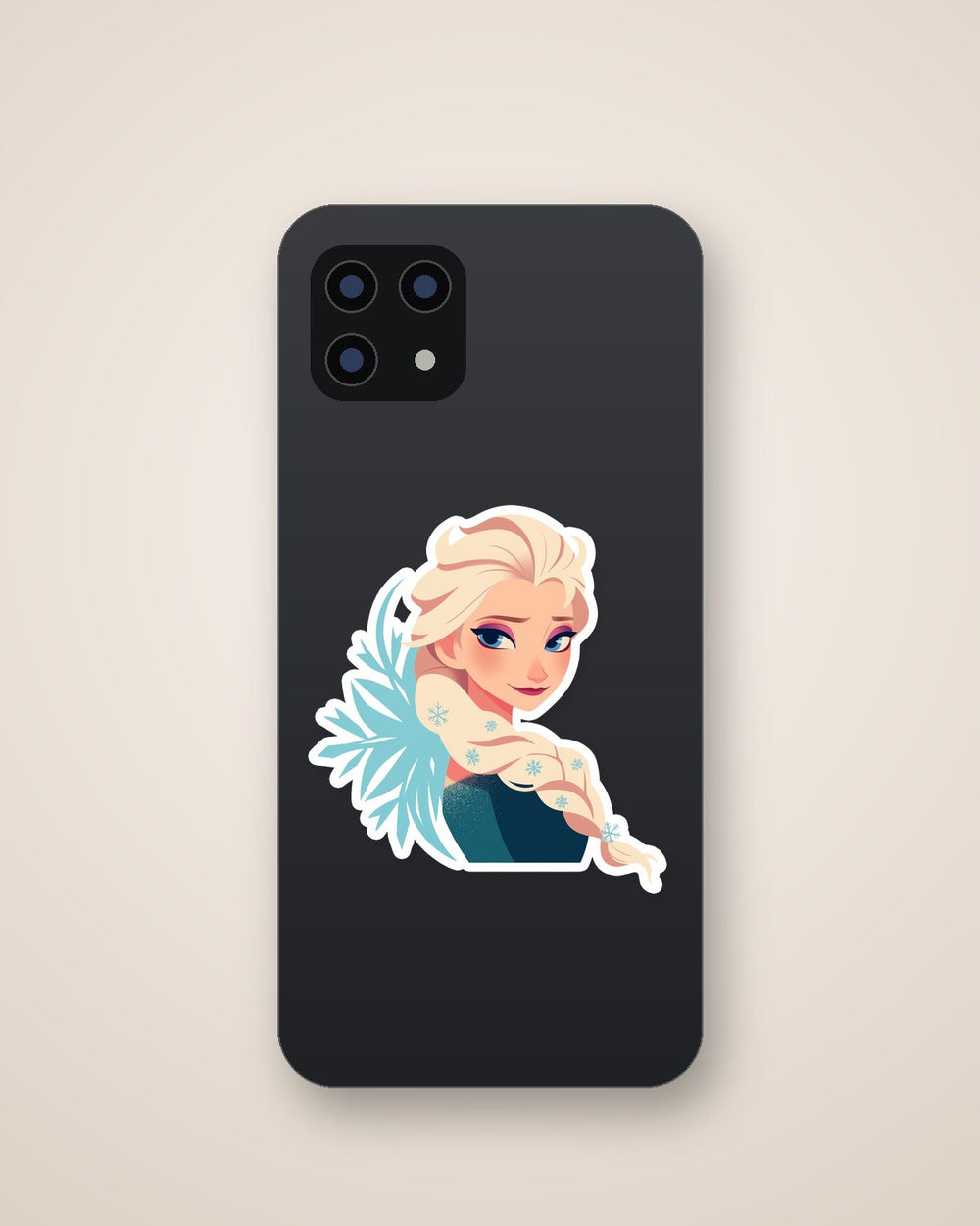 Elsa Frozen Snowflake Winter Sticker