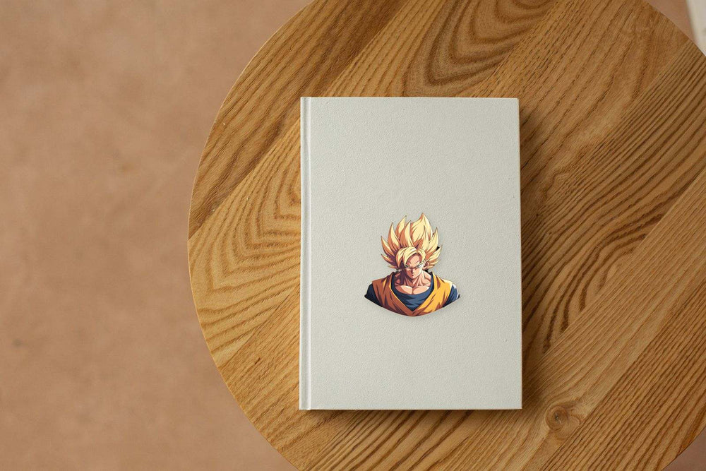Goku Ssj Determination Sticker