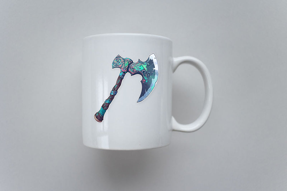Viking Rune Axe Sticker