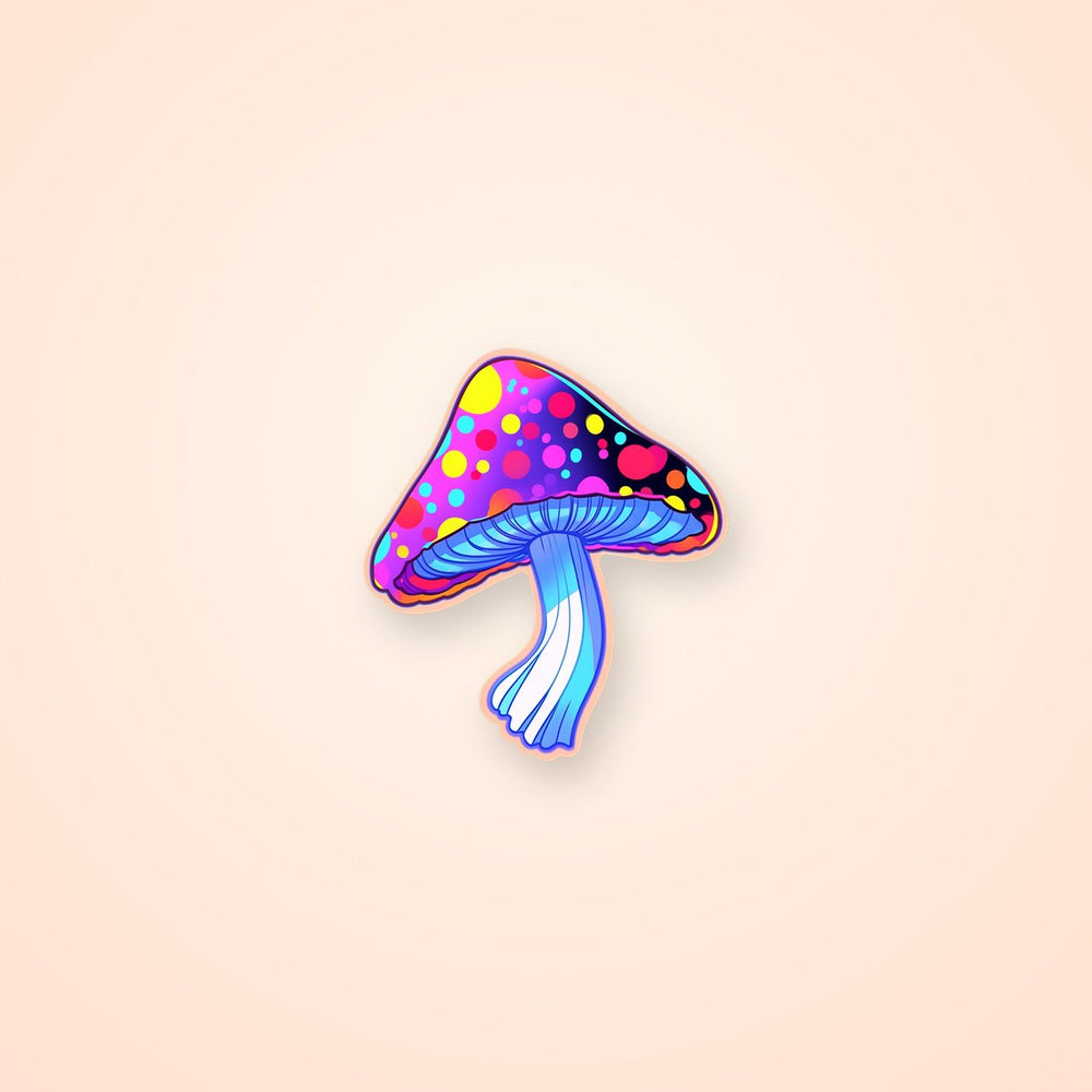 Trippy Mushroom Sticker