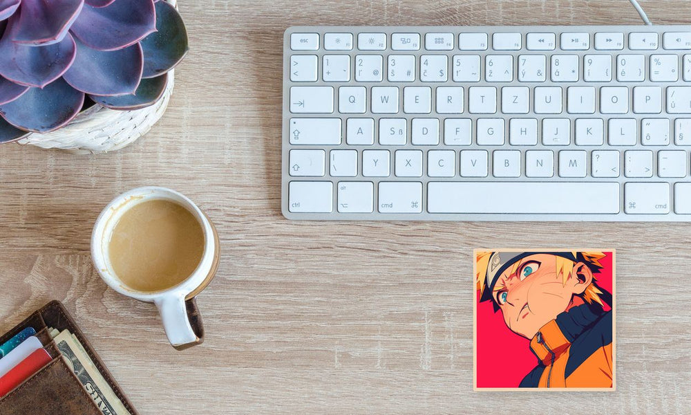 Funny Naruto Face Sticker