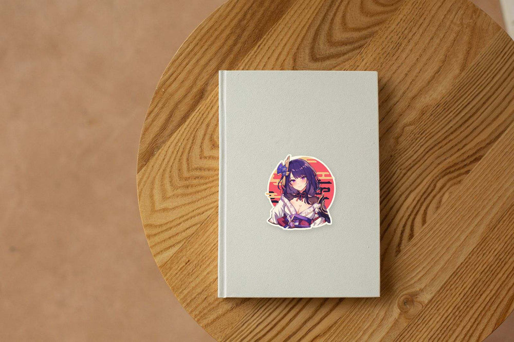 Raiden Shogun Genshin Impact Sticker
