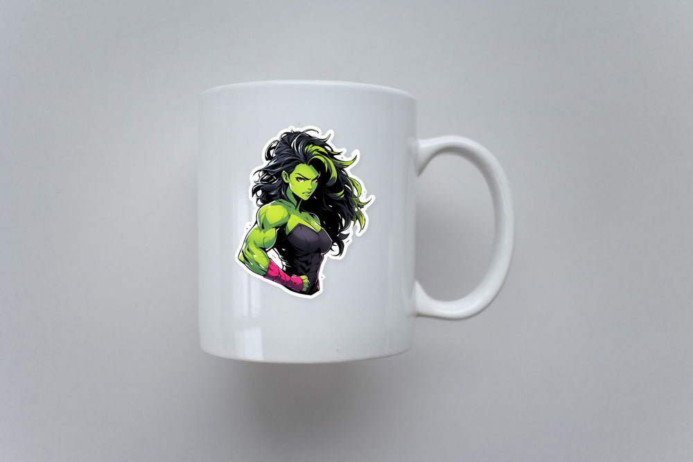 Marvel Angry She-Hulk Sticker
