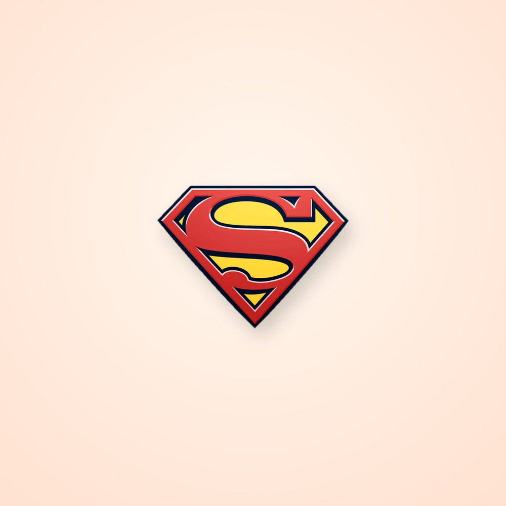 DC Aesthetic Superman Logo Sticker