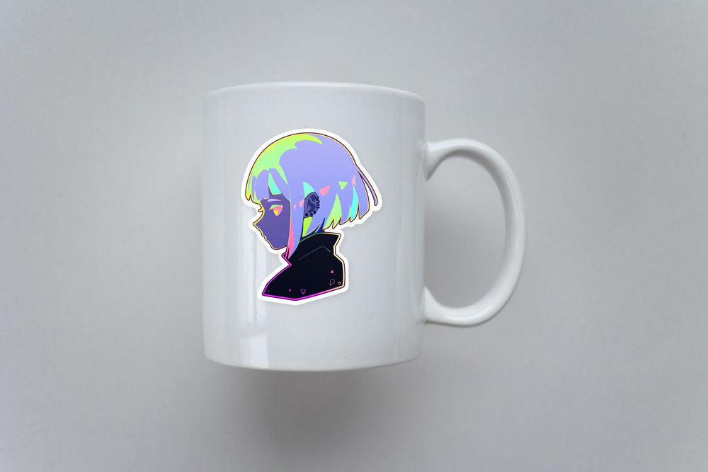 Cyberpunk Edgerunners Lucy Neon Sticker