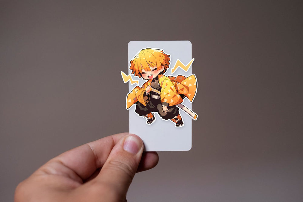Zenitsu Agatsuma Lightning Demon Slayer Sticker
