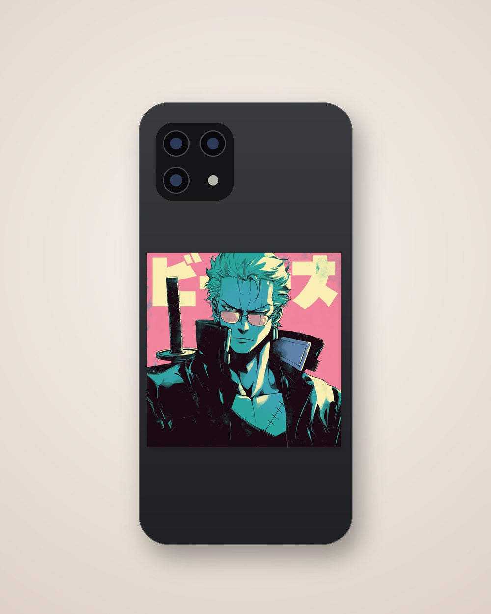 Stunning Stylish Zoro Anime Sticker