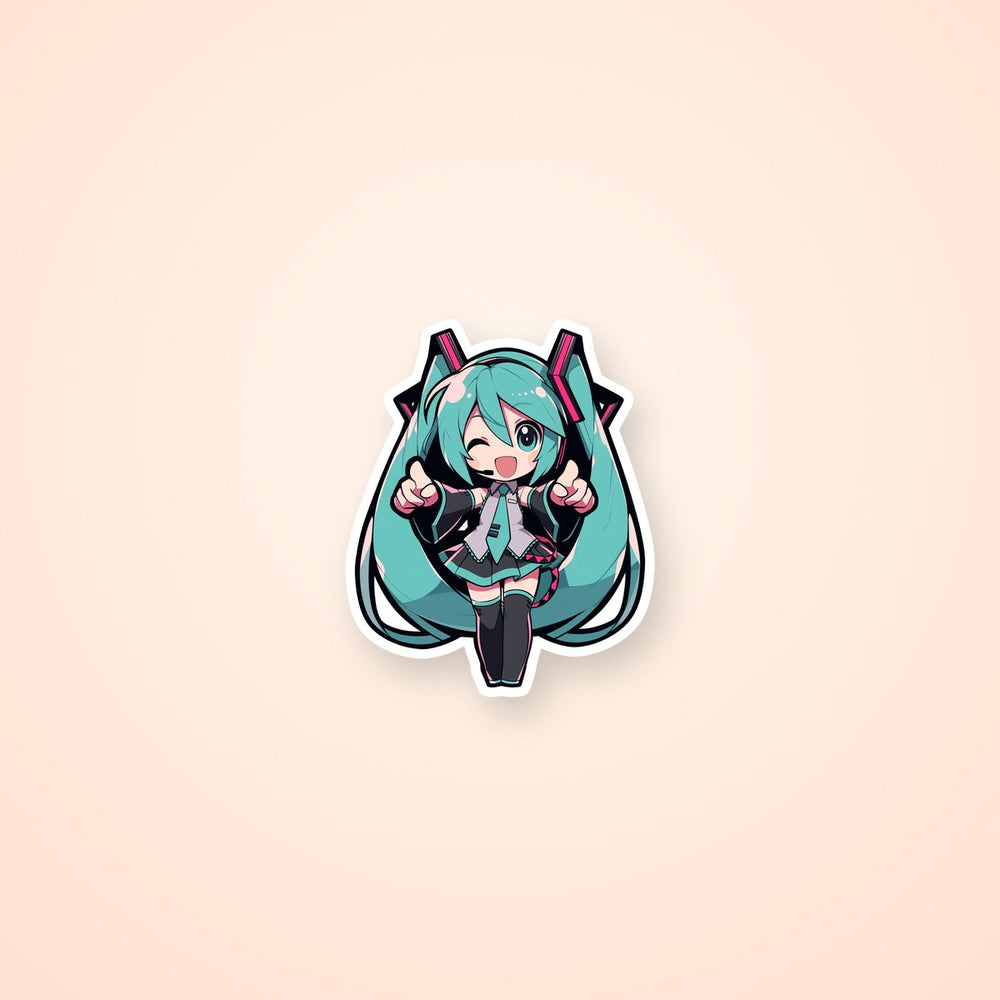 Hatsune Miku Wink Sticker