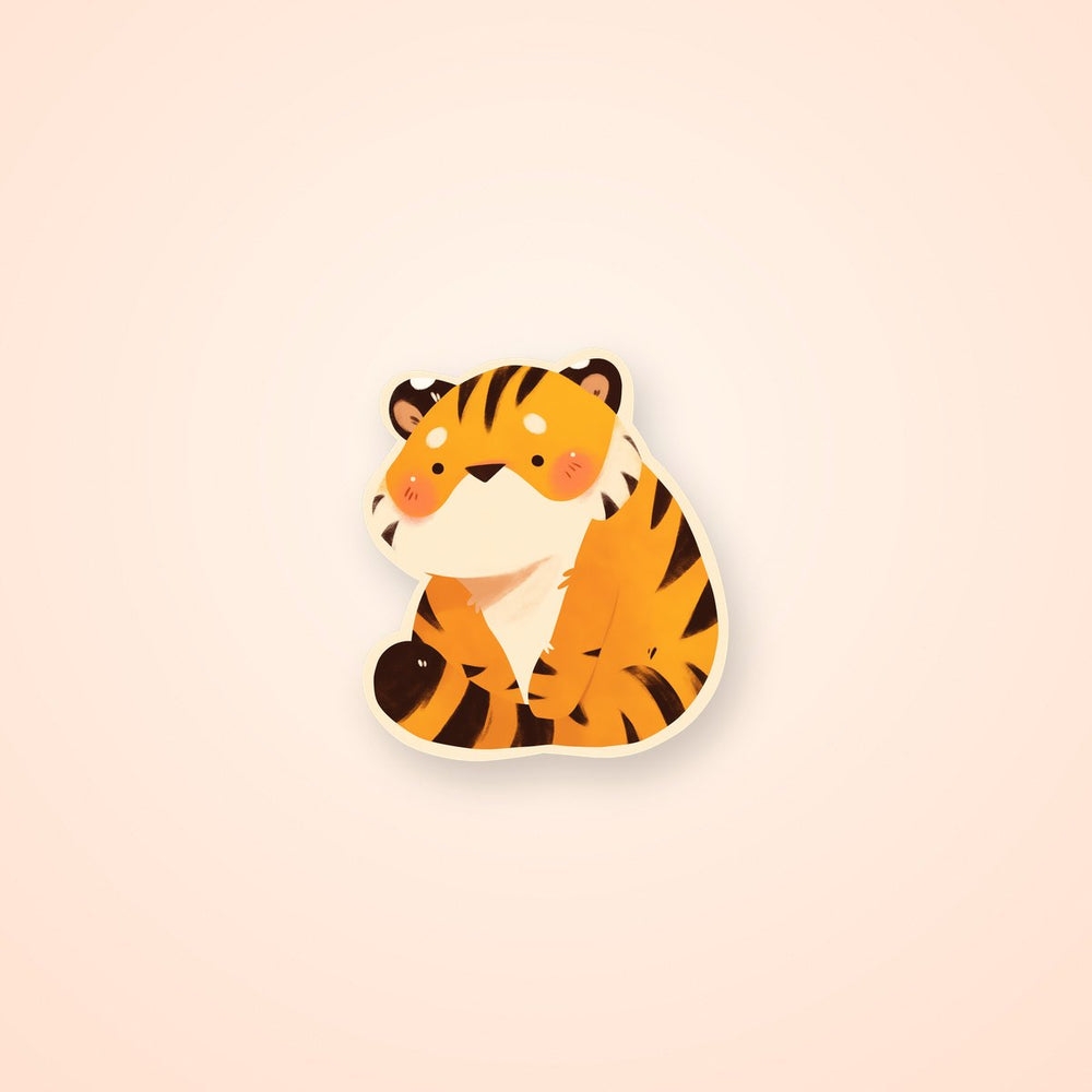 Chibi Tiger Sticker