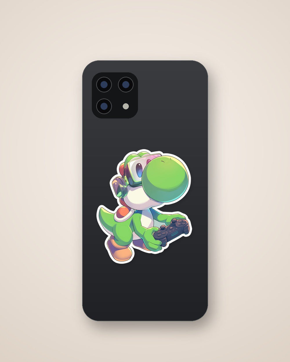 Yoshi Gamer Controller Sticker