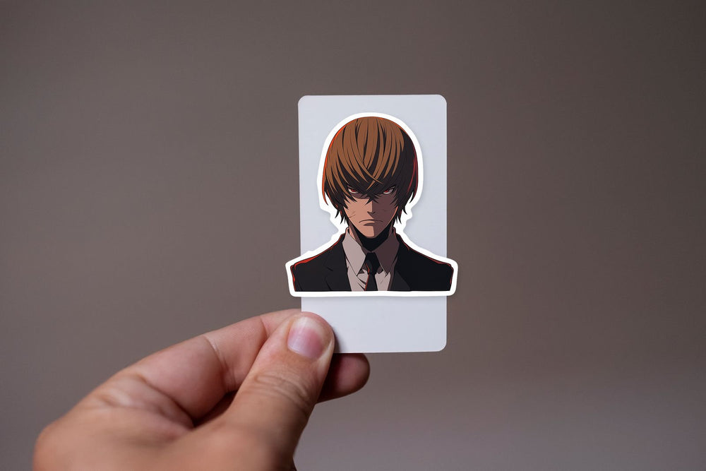Death Note Angry Light Yagami Sticker