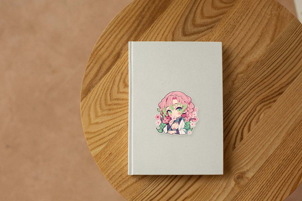 Mitsuri Kanroji Kawaii Demon Slayer Sticker