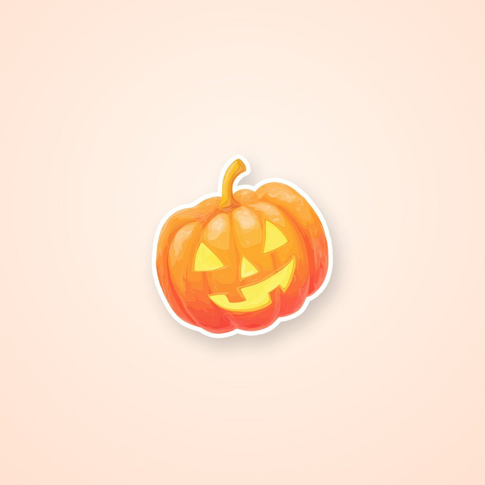 Halloween Pumpkin Jack O’ Lantern Sticker